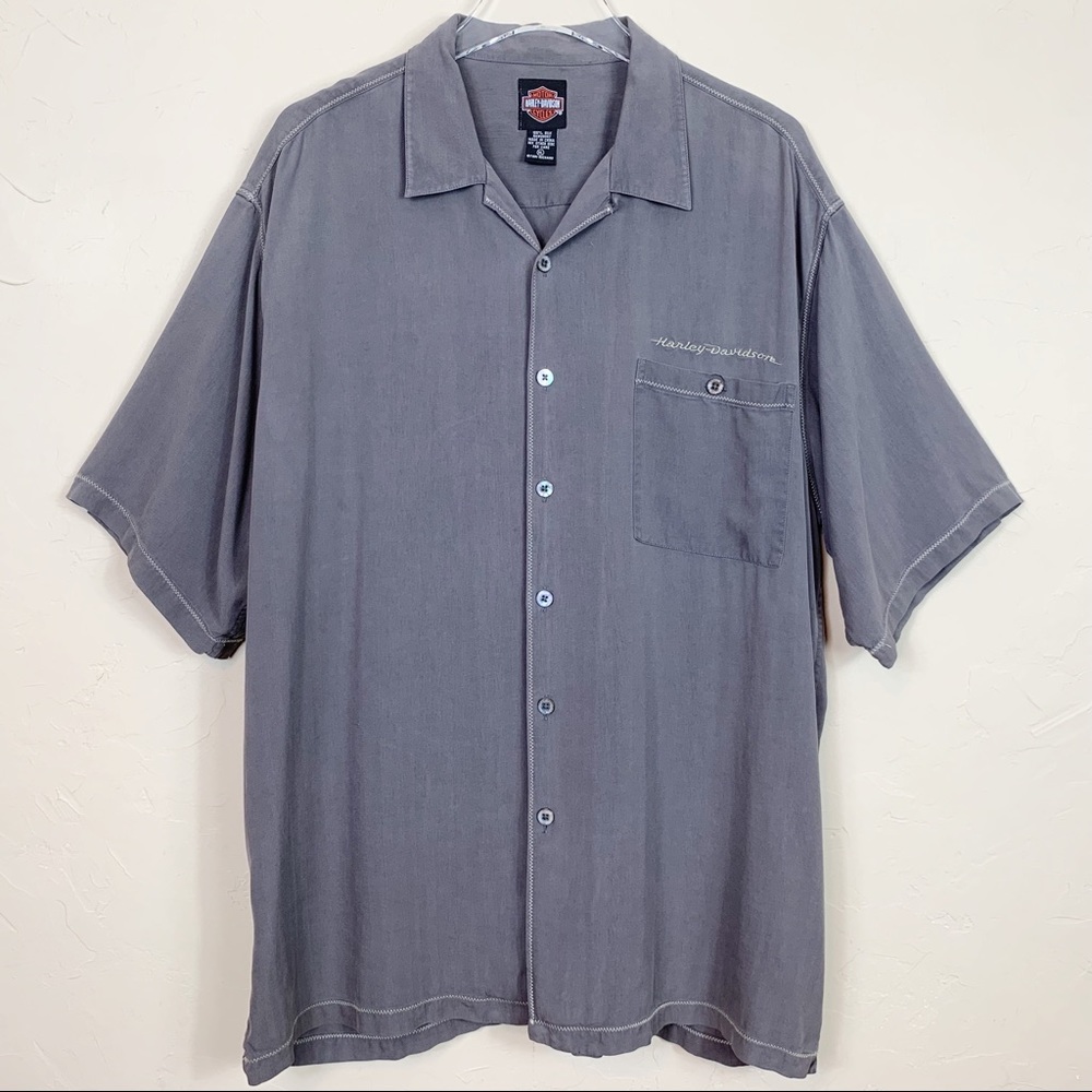 HARLEY-DAVIDSON by TORI RICHARD Washable Silk XL